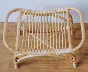 Producto caliente Banco de ratán tejido en forma única Taburete de café relajante para la decoración del jardín del hogar para la sala de estar - Product Image 4