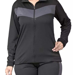 Chándal Deportivo de Algodón 100% para Mujer, Corte Ajustado, Color Sólido, Transpirable, Ecológico, con Capucha, la Mejor Calidad, Talla Grande - Product Image 2