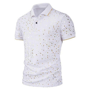 Polo de uniforme de alta calidad liso de verano unisex, camiseta de polo de golf sublimada estampada de manga corta con logotipo personalizado 2025 - Product Image 6