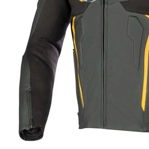 Chaqueta Corta de Motocicleta Hecha de Poliéster 600D de Alta Calidad con Acolchado Thermolite Extraíble y Protectores CE - Product Image 5