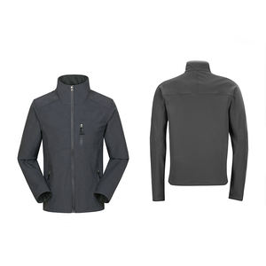 Chaqueta de carcasa blanda para hombre de buena calidad del fabricante, lona de etiqueta privada, Venta caliente a un precio económico - Product Image 1