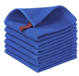 Toalla absorbente multifuncional de microfibra para baño, cocina, gofres, paño de limpieza de algodón para <span class=keywords><strong>estudiantes</strong></span>, 25*25 CM - Product Image 3