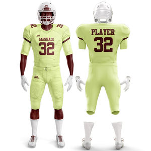 Maillot de football américain entièrement personnalisé, hauts brodés pour hommes, nouveaux ensembles d'uniformes de football américain à un prix raisonnable - Product Image 6