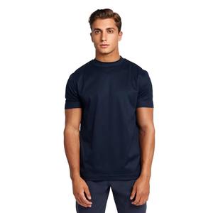 T-shirts pour hommes en coton 100% écologiques, respirants, à séchage rapide, en tissu canvas, avec logo personnalisé en gros - Product Image 5