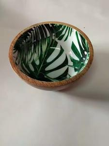 ชามเสิร์ฟไม้ลายเคลือบอะคาเซียคุณภาพสูง ทนทาน ลายไม้ธรรมชาติ ผิวขัดเงา เป็นมิตรกับสิ่งแวดล้อม ใช้กับเครื่องล้างจานได้ - Product Image 3