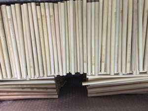 Pajitas de bambú natural 100% | Pajitas de bambú reutilizables | Respetuoso con el medio ambiente | Fiesta, regalos, favores de boda - Product Image 4