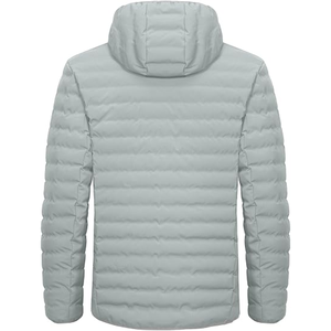Veste matelassée en toile pour homme, qualité professionnelle, personnalisée, hiver, surdimensionnée, haute qualité, séchage rapide, respirante, style streetwear - Product Image 2