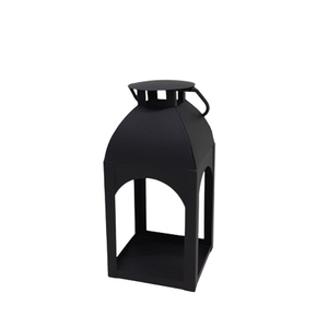 Set of 3 Iron Decorative <b>Lantern</b> With Handle Black Colour <b>Small</b> Size Candle Holder for Wedding & Table Top Decorations - Product Image 1