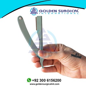 Maquinilla de afeitar recta de marca Barber diseñada para barberías y salones de afeitado Venta caliente precio barato personalizado - Product Image 6