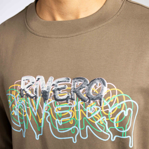 T-shirt à manches longues personnalisé pour hommes, double couche, logo avant en coton 100% de haute qualité - Product Image 3