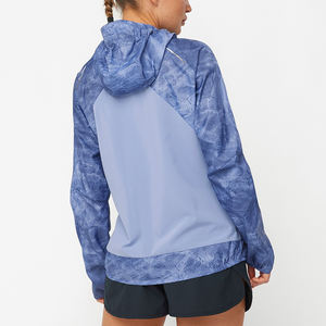 Chaqueta cortavientos personalizada de alta calidad para mujer, venta al por mayor, ropa deportiva de invierno a prueba de viento con logotipo de marca - Product Image 2