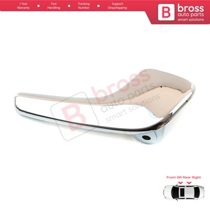 Poignée de porte intérieure droite BDP220 en aluminium plaqué plastique pour Corsa D 2006-2014 4/5 portes, berline, fourgonnette 13297814 - Product Image 3