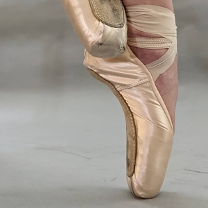 Zapatos de baile de Ballet de cuero de lona elástica, zapatillas de baile profesionales de suela dividida, práctica de rendimiento para mujeres y niñas - Product Image 3