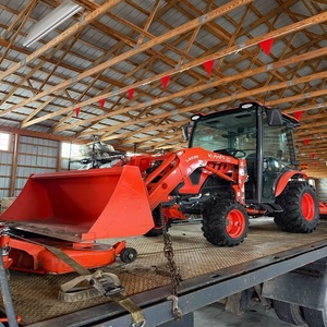 Pour tracteur agricole compact, chargeur, pelle rétrocaveuse, mini utilitaire, diesel, 4 roues motrices, boîte de vitesses à engrenages, pompe à engrenages, 55 CV, machines agricoles - Product Image 2