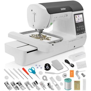 Máquina de Bordar Computarizada 550E de Gran Área (7.9x14.2 Pulgadas) con Pantalla Táctil USB, Equipo de Bordado para Uso Comercial y Doméstico - Product Image 1
