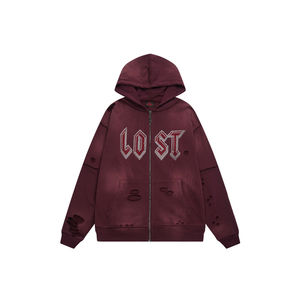 Sweat à capuche imprimé puff, vêtements streetwear sur mesure, tissu uni oversize, style décontracté unisexe, couture durable, vêtements d'hiver confortables, snuf - Product Image 2