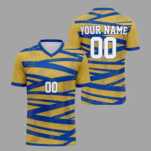 Kit de football moderne conçoit le maillot de football hommes garçon personnaliser le kit d'uniformes de football vêtements de sport vêtements de sport maillot de football - Product Image 6