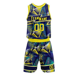 Uniformes de Baloncesto Unisex Personalizados con Logotipo, de Alta Calidad, para Todas las Temporadas, de Secado Rápido, Transpirables, que Absorben la Humedad, de Poliéster, sin Mangas, Tallas Grandes - Product Image 2