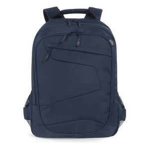 Sac à dos pour ordinateur portable LATO Eco 17 pouces en bleu noir - Sac à dos promotionnel - Product Image 1