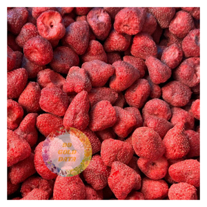 Fresas Enteras Liofilizadas al por Mayor, Sabor Dulce Natural, Sin Aditivos, Envasadas al Vacío, Listas para Comer - Caryln - Product Image 1