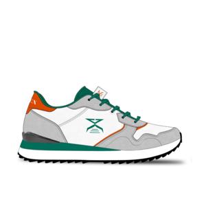 Chaussures de sport pour hommes personnalisables, chaussures décontractées, élégantes, respirantes, en maille Fly-knit, dessus en PU - Product Image 5