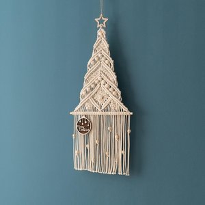 3 PCS/Set Macramé Arbre de Noël Kit d'Artisanat-DIY Facile pour Débutants - Product Image 1