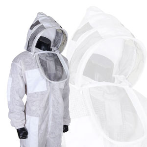 Abejas ventiladas de algodón 2024 de calidad superior que mantienen el traje personalizado para la protección profesional del apicultor a precio barato OEM - Product Image 6