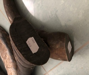 Cuerno de búfalo natural vikingo indio Puntas sólidas Técnica cruda Característica ecológica Disponible a granel en La India por f s i - Product Image 3