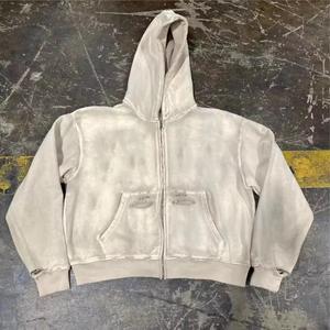 Comfortable Men Acid Wash Hoodies With Oversized Fit Custom Packaging Competitive Price And Everyday Wear - Product Image 4