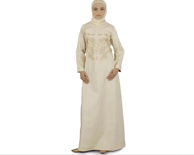 डिज़ाइन कफ्तान दुबई ड्रेसेस स्टोन वर्क ट्रिम बैट स्लीव रोब प्लस साइज महिला अबाया मुस्लिम ड्रेस नई फैशन