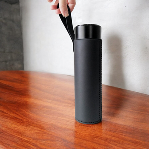 Sac de pique-nique en cuir véritable de haute qualité, vente en gros d'usine, nouveau design, housse isotherme portable pour bouteille de vin, tailles personnalisables - Product Image 5