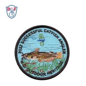 Patch brodé personnalisé en sergé, motif événement océanique, thermocollant, pour uniformes - Product Image 6