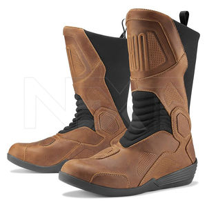 Nuevo diseño, botas de moto Adventour Touring, zapatos de motociclista de cuero de aventura para Motocross, zapatos de motocicleta transpirables de secado rápido - Product Image 1