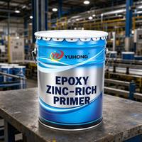 Primaire époxy-zinc OEM, protection cathodique, riche en zinc, résistant à la chaleur, soudable pour structures en acier industrielles, Primaire époxy-zinc