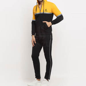 Ensemble de fitness décontracté XXL pour hommes Matériau durable de haute qualité respirant pour l'extérieur en hiver adapté avec logo personnalisé - Product Image 4