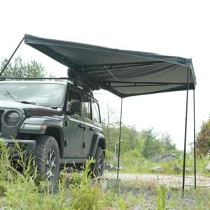 Tienda de campaña para exteriores 4x4, <span class=keywords><strong>toldo</strong></span> lateral para techo de coche, tela Oxford independiente de 180 grados con luz Led - Product Image 4