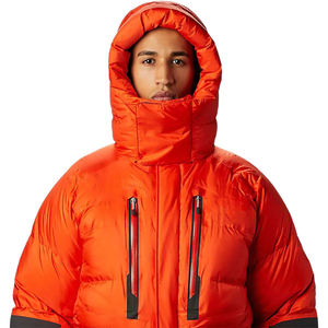 Veste matelassée imperméable et coupe-vent pour hommes doublure en laine à fermeture éclair complète hiver vente en gros - Product Image 6