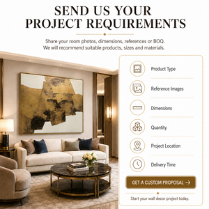 Light Luxury Sandstone Texture Abstract Wall Art 3D Grainy Wall Art House Villa Hotel Project Decoration Wholesale Supply - Product Image 6