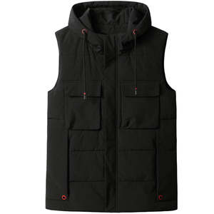 Gilet matelassé de haute qualité pour homme, veste sans manches d'hiver - Product Image 6