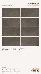 Carreaux de mosaïque à faible absorption d'eau 48mm Diamond Leaf Carrelage de sol mural de luxe pour hôtels Bath Villas Elevation Home Improvement - Product Image 4