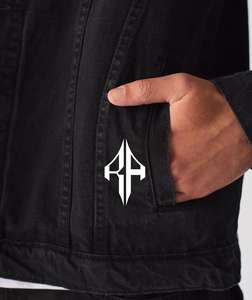 Nuevo chándal de mezclilla de invierno con cuello levantado de alta calidad de algodón 100% para hombre Color personalizado Servicio OEM/ODM de ATLANTIC - Product Image 6