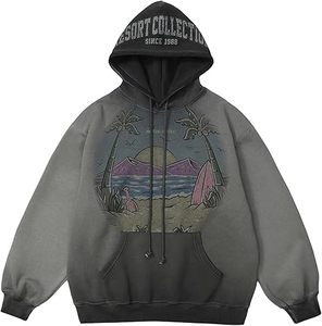 Sweat-shirts Y2k à imprimé flou, sweat-shirt à capuche surdimensionné, pull à capuche - Product Image 2