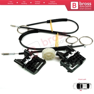 BWR5420ชุดซ่อมกระจกหน้าซ้ายสำหรับ MK3 S3 A3 8V 2012-2021 8V4837461ประตู4/5 - Product Image 6