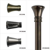 Tringle à Rideaux Métallique Extensible Direct Usine, Ensemble de Tringles à Rideaux Ajustables et Accessoires pour Fenêtres – Vente en Gros
