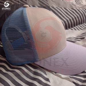 Vente en gros Casquette de camionneur simple 6 panneaux Casquette de camionneur professionnelle en mousse de qualité supérieure avec logo imprimé sur mesure - Product Image 3