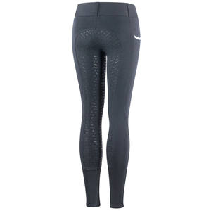 Leggings de Cintura Alta para Montar a Caballo - Spandex/Nylon Transpirable y Antibacteriano - Product Image 3