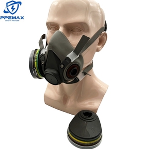 Một nửa mặt nạ mặt nạ An toàn bụi mặt nạ cho sơn bụi formaldehyde có thể điều chỉnh phù hợp với hóa chất Cartridge mặt nạ - Product Image 5
