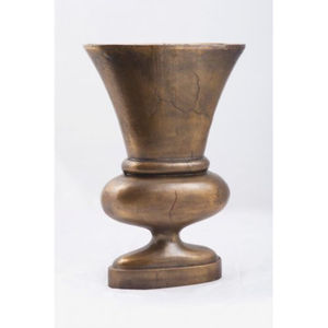 Florero de hierro único en color plateado, perfecto para el hogar, el hotel y la boda, suministros decorativos - Product Image 3