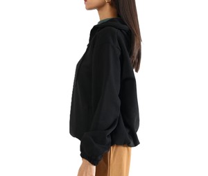 Wholesale OEM Custom <b>Logo</b> Long Sleeve Women's Cotton Pullover Hoodies Color Fashion Wear Women Hoodies <b>Aesthetic</b> sweatshirt - Product Image 3