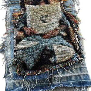 กางเกงยีนส์ผู้ชายทรงปกติ ย้อมสีพื้น เอวสูง แห้งเร็ว เป็นมิตรกับสิ่งแวดล้อม ระบายอากาศดี สไตล์ไฮสตรีท ผลิตในปากีสถาน - Product Image 3